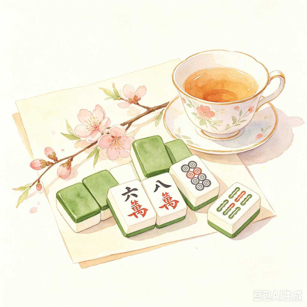 consistent color mahjong tiles